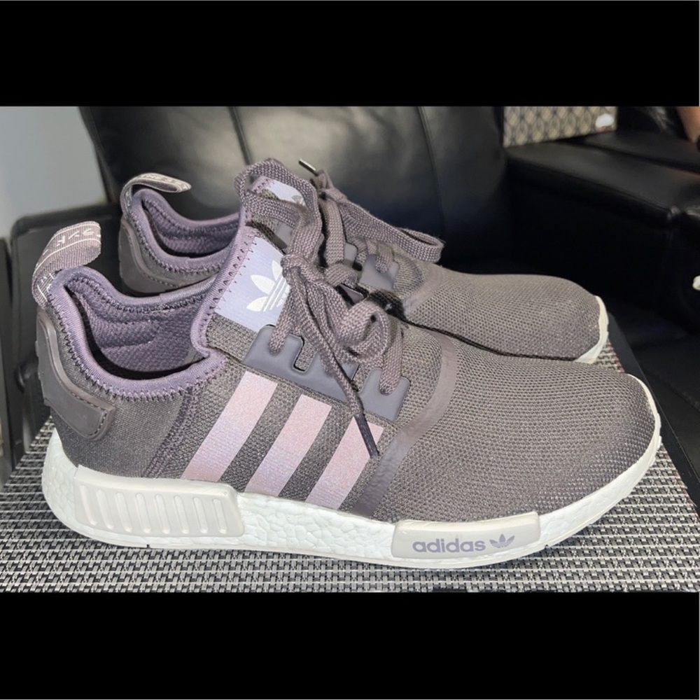 Adidas Brown and White Sneakers NMD